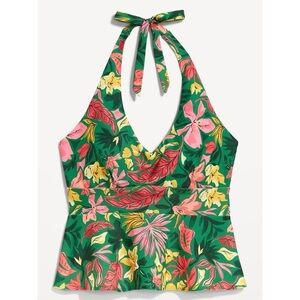 Old Navy Floral Matte Tankini Swimsuit